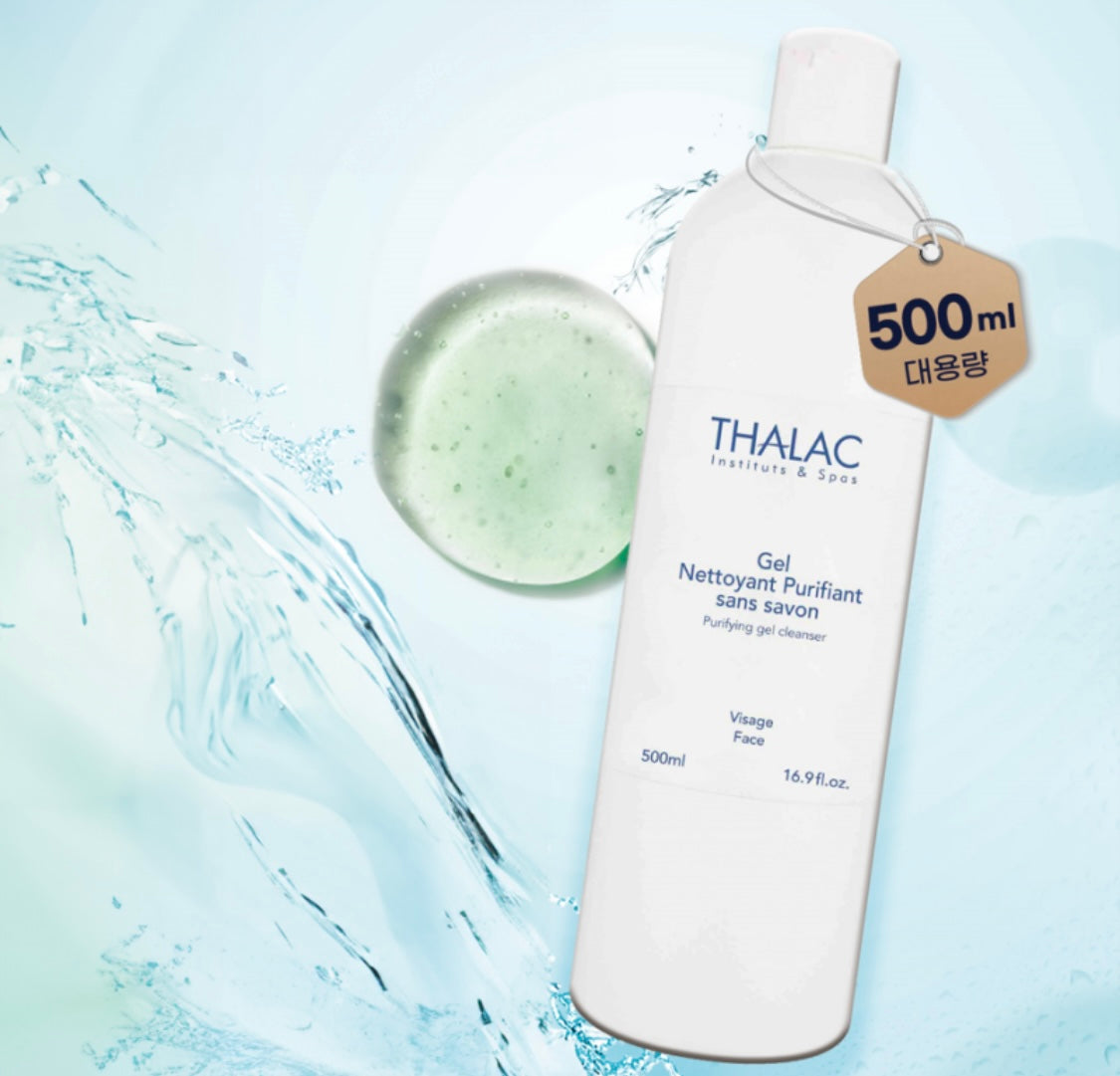 THALAC Purifying Gel Cleanser (Gel Nettoyant Purifiant sans savon)500ml
