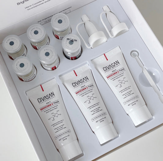 CIVASAN Professional
VAROCBIN C
Professional Treatment
Brightening / Anti-Aging Kit