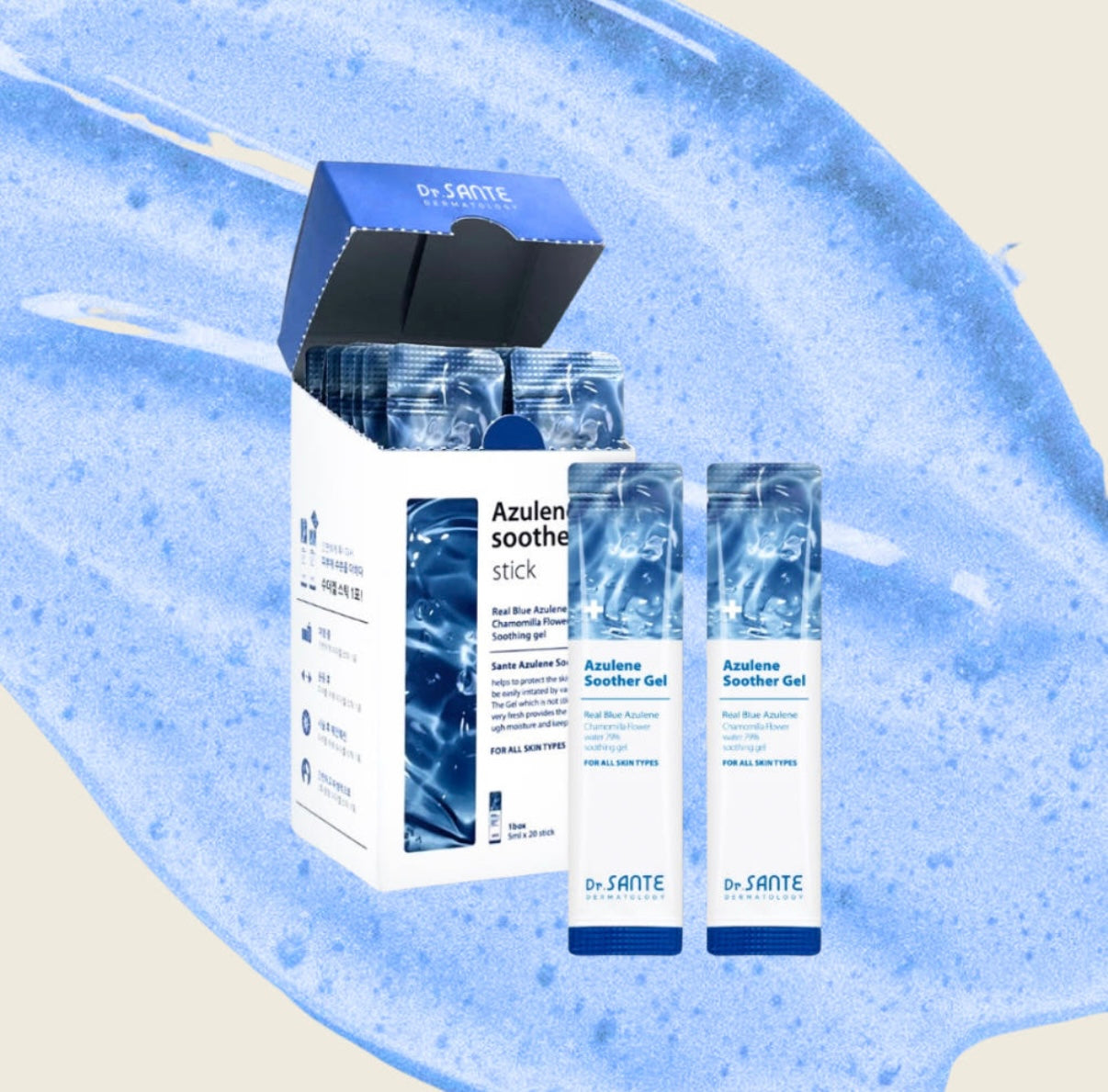 SANTE Azulene Soother Gel Stick (5ml x 20pcs)