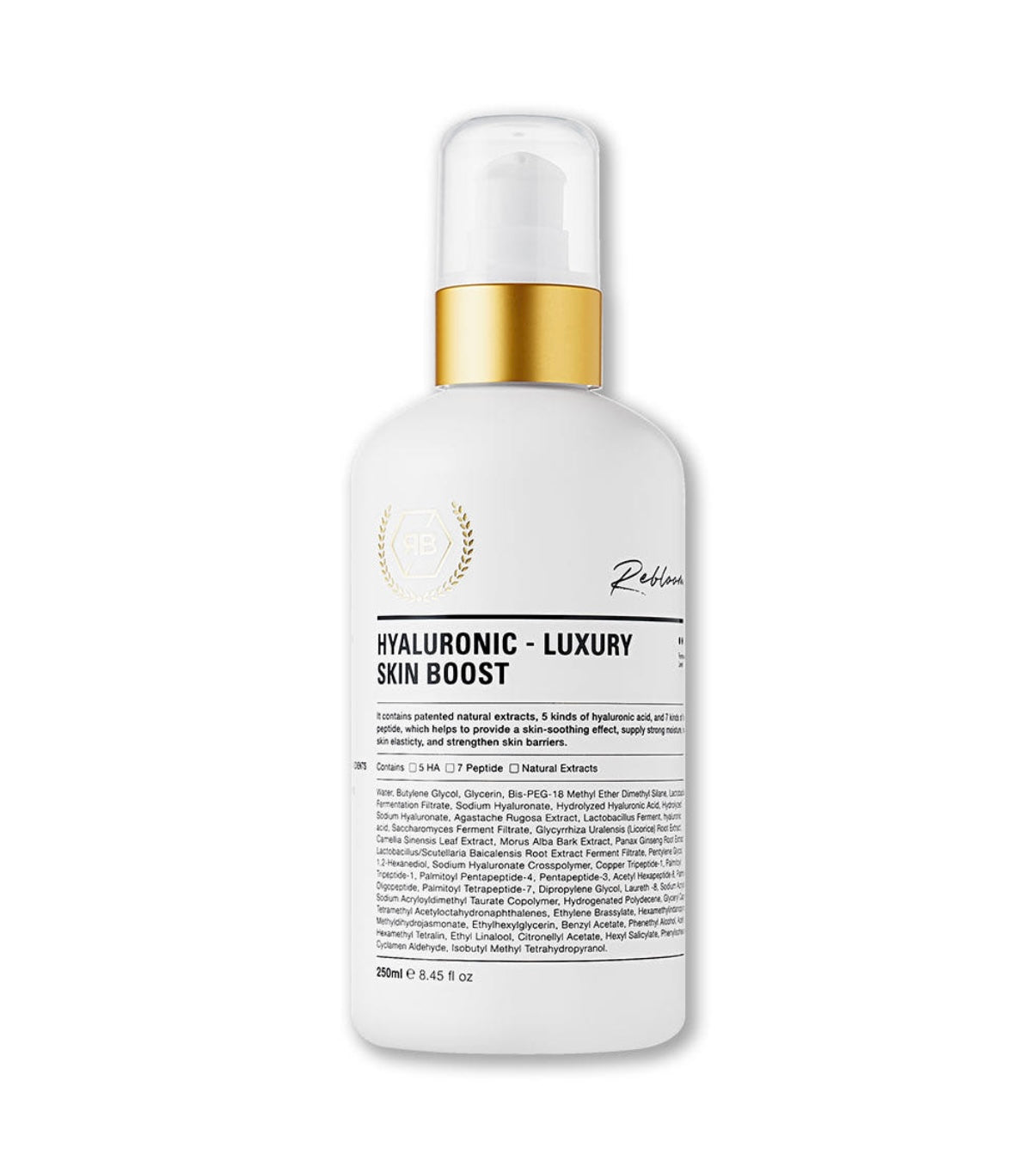REBLOOM Hyaluronic Luxury Skin Boost 250ml